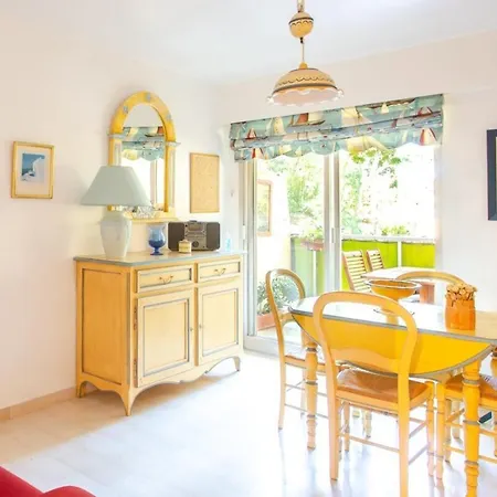 Furnished Studio With A Terrace & A Swimming Pool In A Charming Condominium Antibes